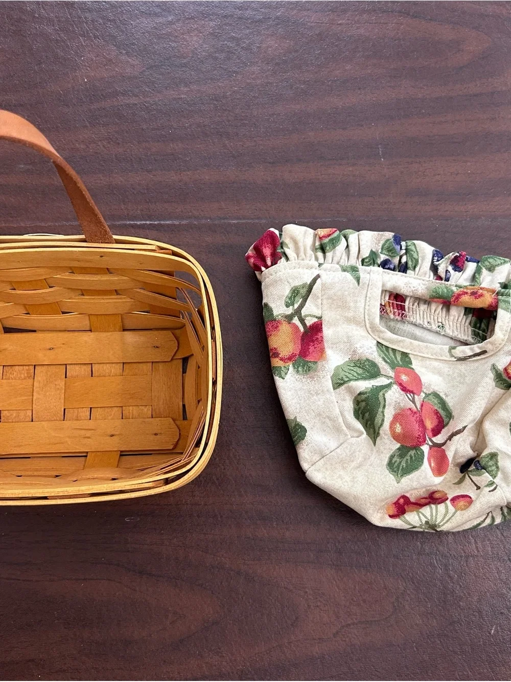 Longaberger Small Basket with Liner